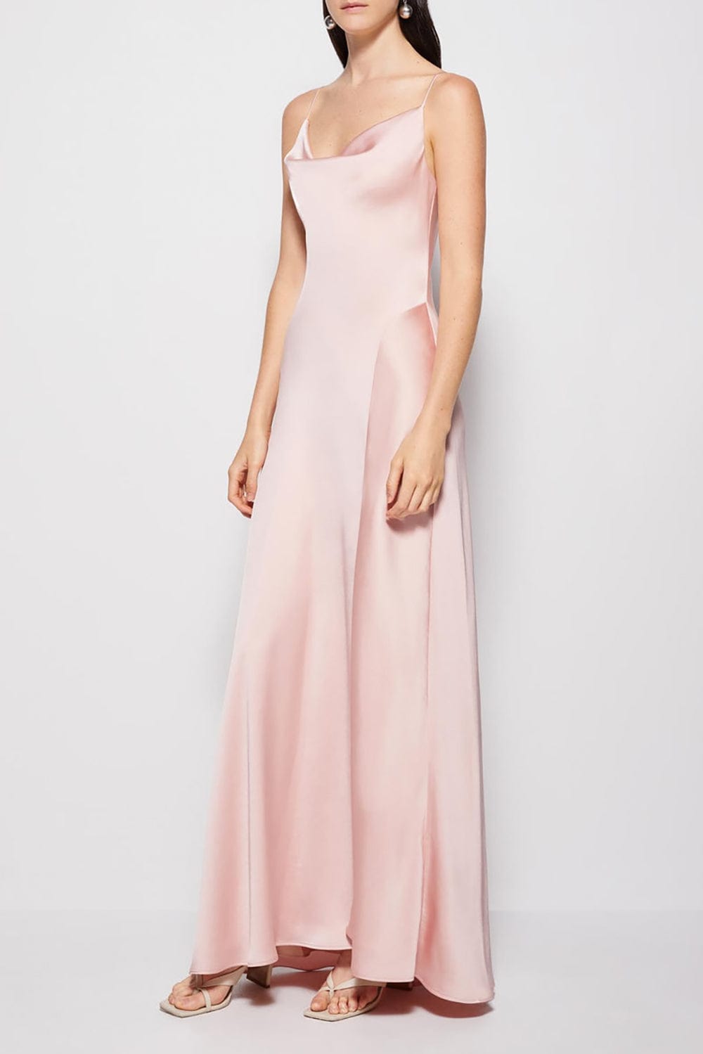 SIMKHAI-Nellie Cowl Slip Dress-