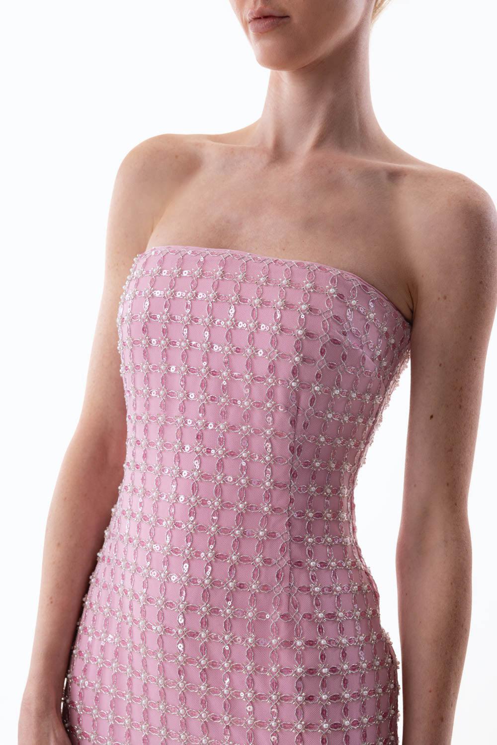 SIMKHAI-Reign Gown - Candy Pink-