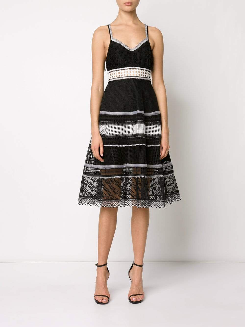 SIMKHAI-Fringe Track Dress-