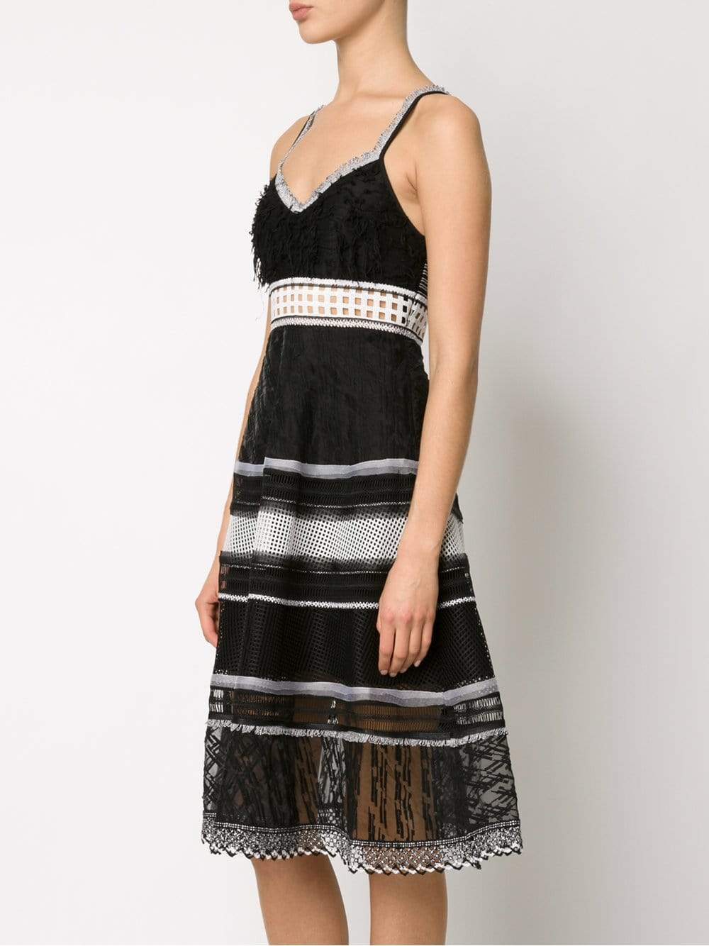 SIMKHAI-Fringe Track Dress-