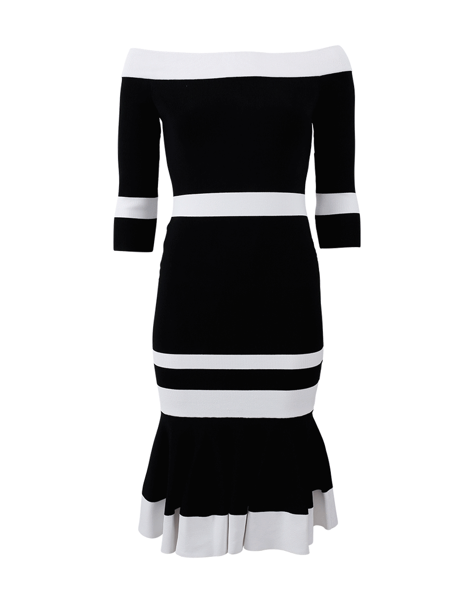 SIMKHAI-Off Shoulder Trumpet Dress-