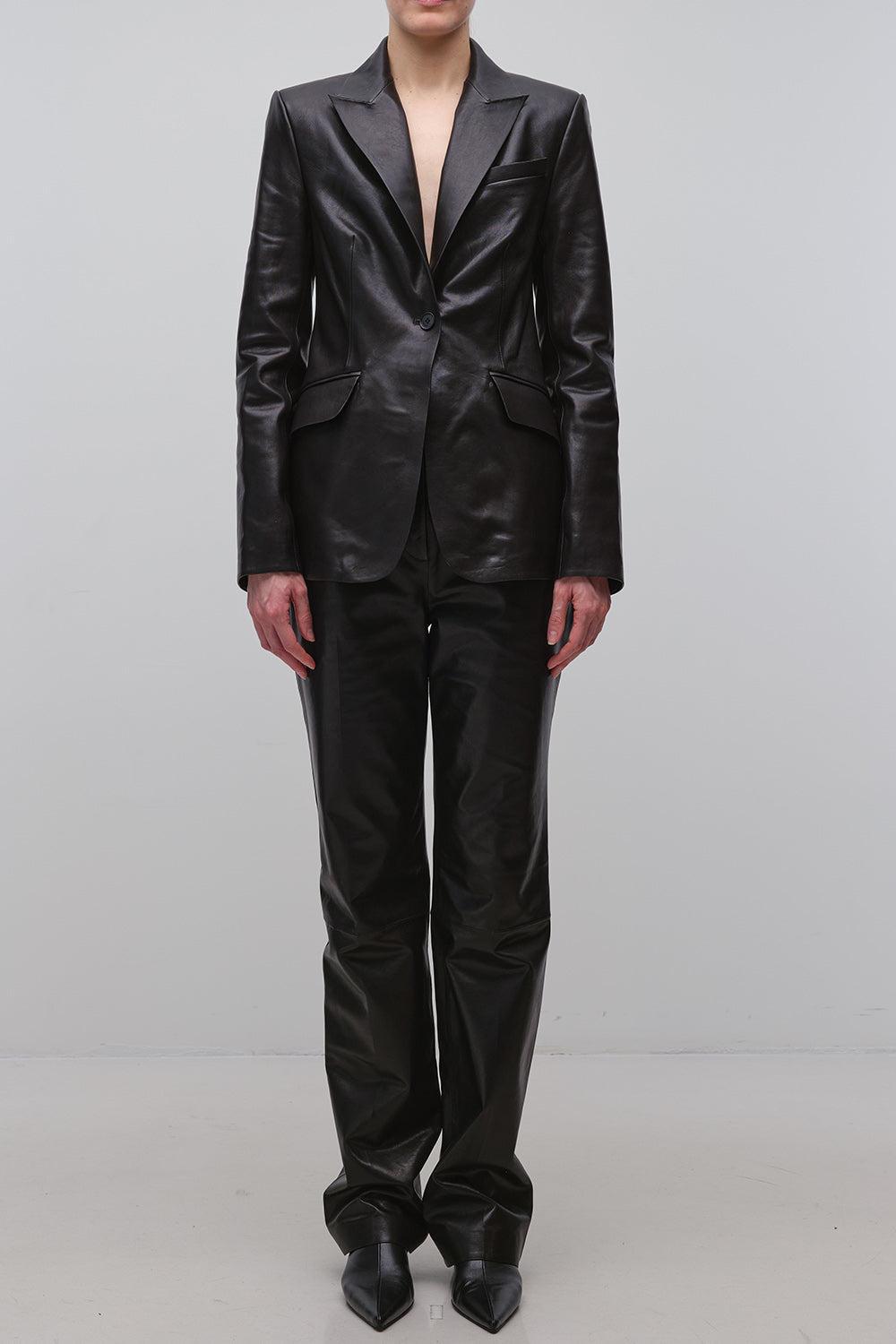 Iressa Blazer-BLACK-2-CLOTHINGJACKETBLAZERS-SIMKHAI