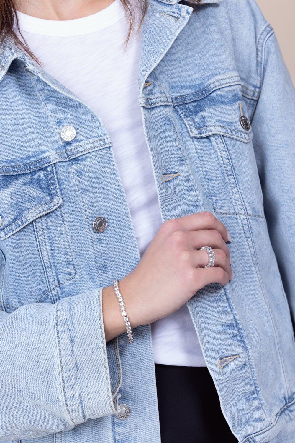 SIMKHAI-Lambert Denim Jacket-