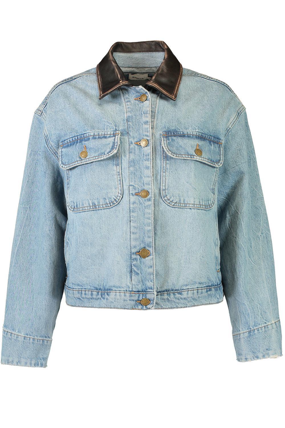 Philoh Crop Jacket-CNYISLND-XS-CLOTHINGJACKETDENIM-SIMKHAI