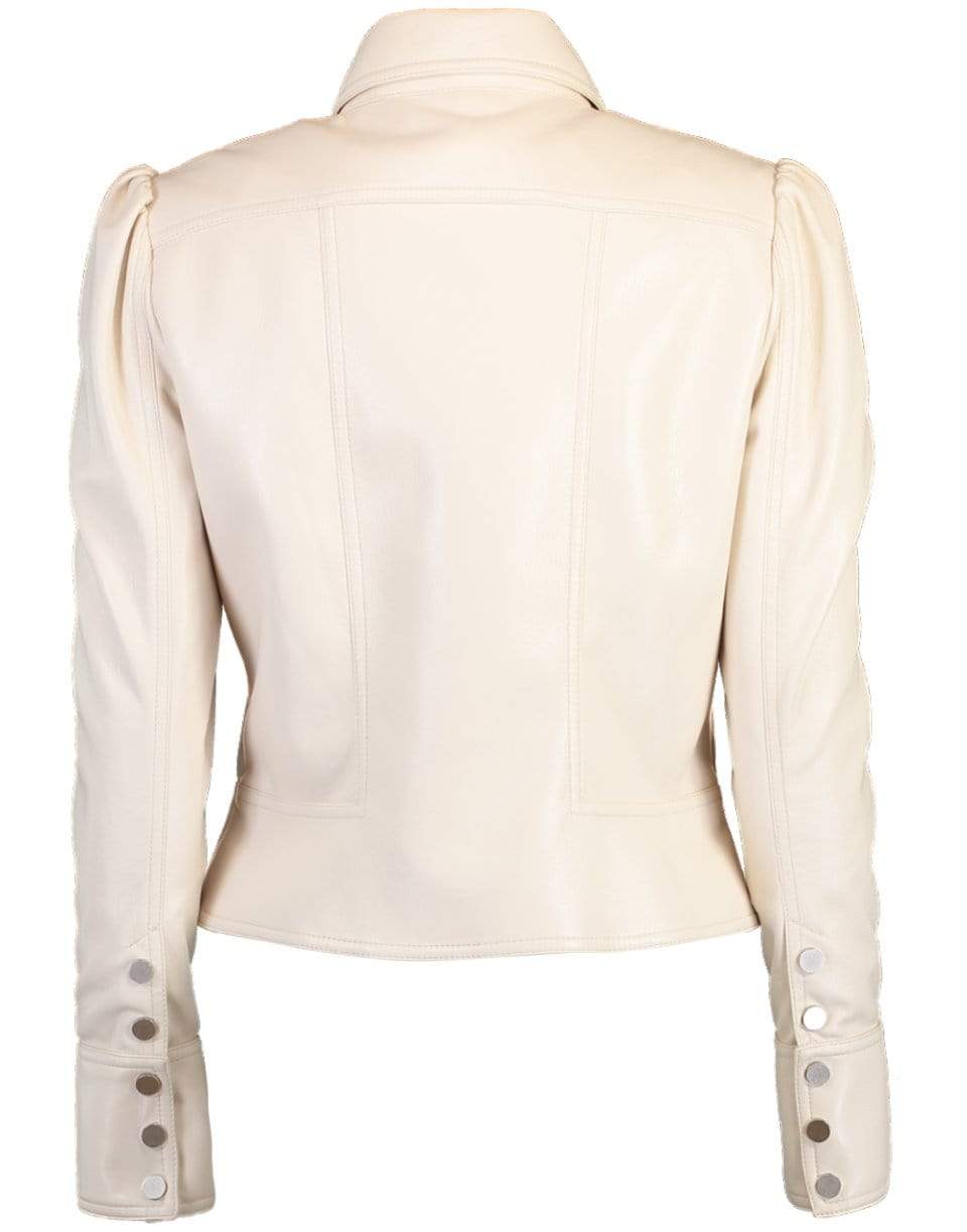 SIMKHAI-Wyatt Vegan Leather Zip Jacket-
