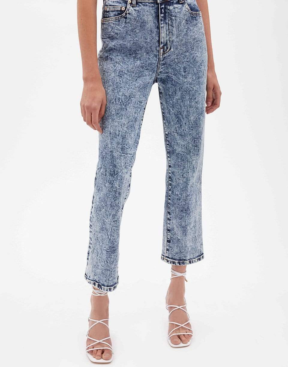 SIMKHAI-River High Rise Straight Pant-