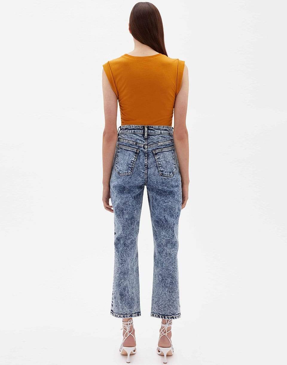 SIMKHAI-River High Rise Straight Pant-