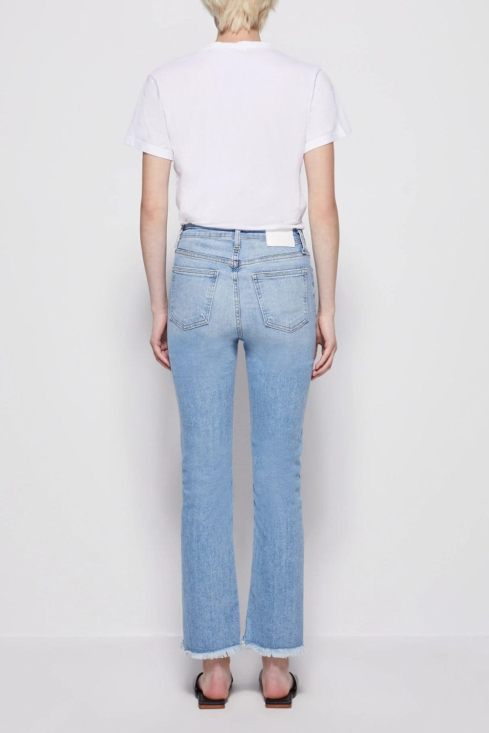 SIMKHAI-River High Rise Straight Leg Jean-