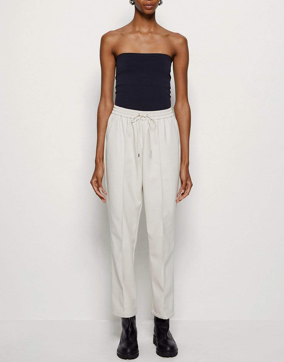 SIMKHAI-Tay Strech Vegan Leather Jogger-