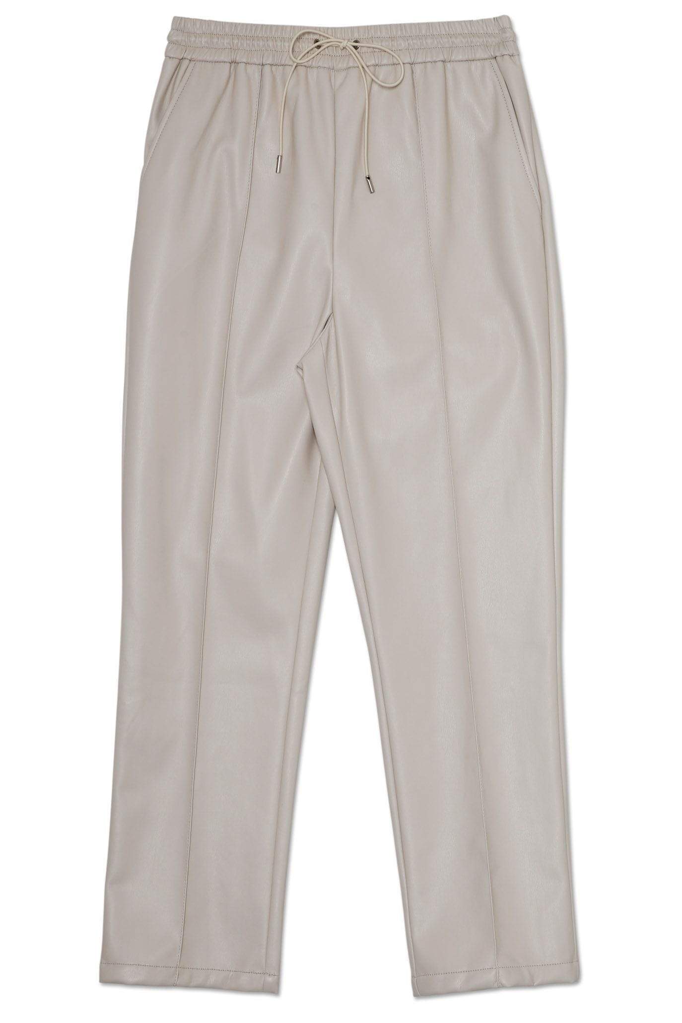 SIMKHAI-Tay Strech Vegan Leather Jogger-