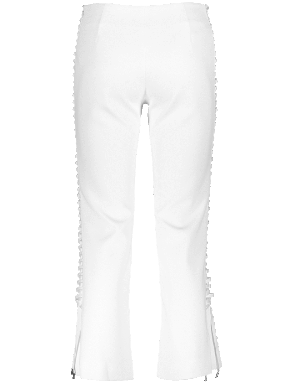 SIMKHAI-Laceup Crepe Pant-