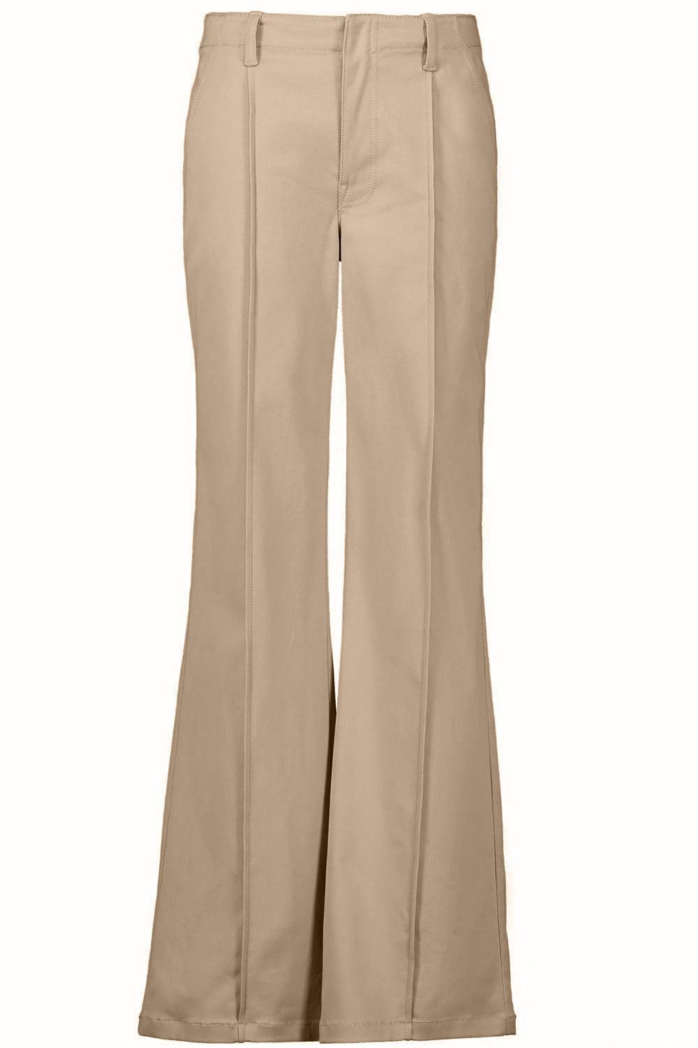 Ansel Trouser - Khaki-KHAKI-2-CLOTHINGPANTWIDE LEG-SIMKHAI