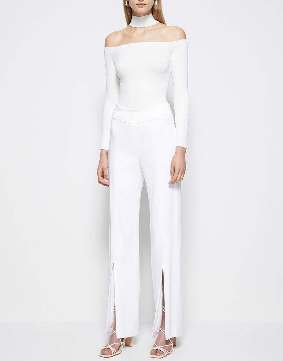 SIMKHAI-Ariah Front Slit Pant-
