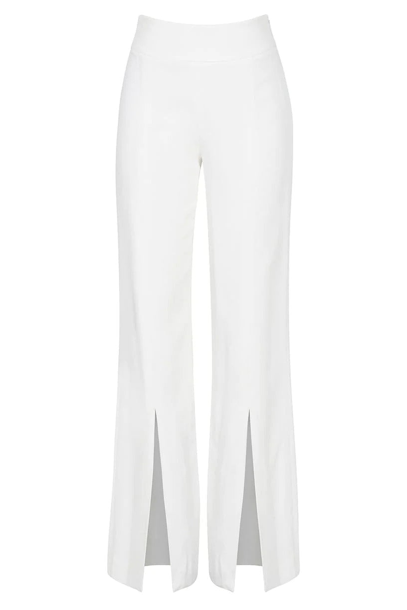 SIMKHAI-Ariah Front Slit Pant-