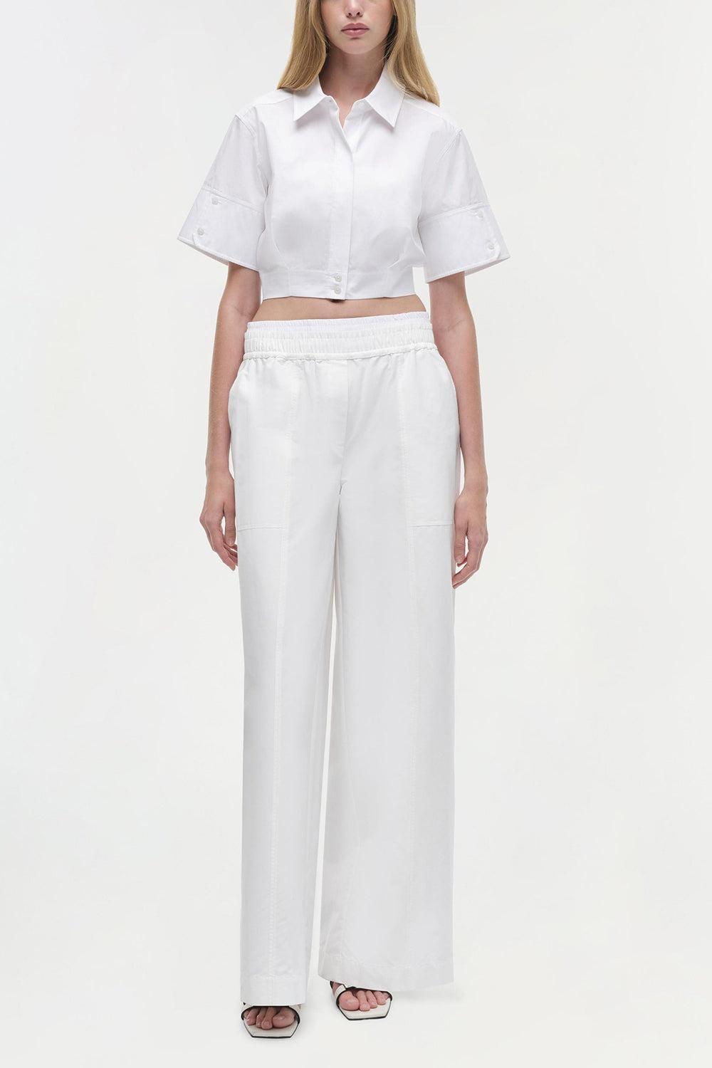 Olly Pant - White-WHITE-XS-CLOTHINGPANTWIDE LEG-SIMKHAI
