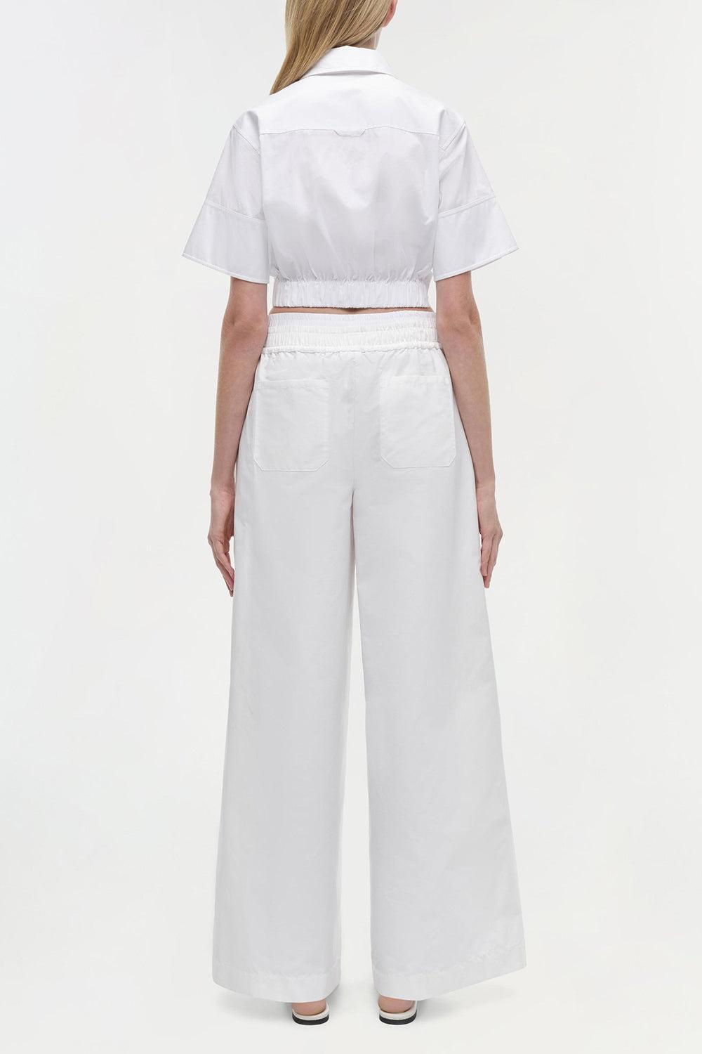 Olly Pant - White-WHITE-XS-CLOTHINGPANTWIDE LEG-SIMKHAI