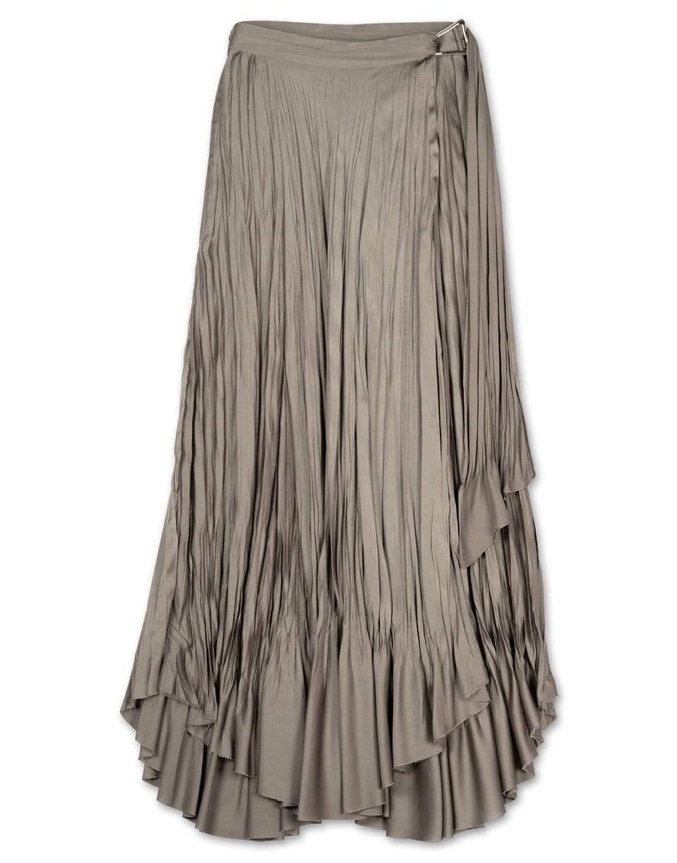 SIMKHAI-Mckenna Mushroom Pleat Skirt-