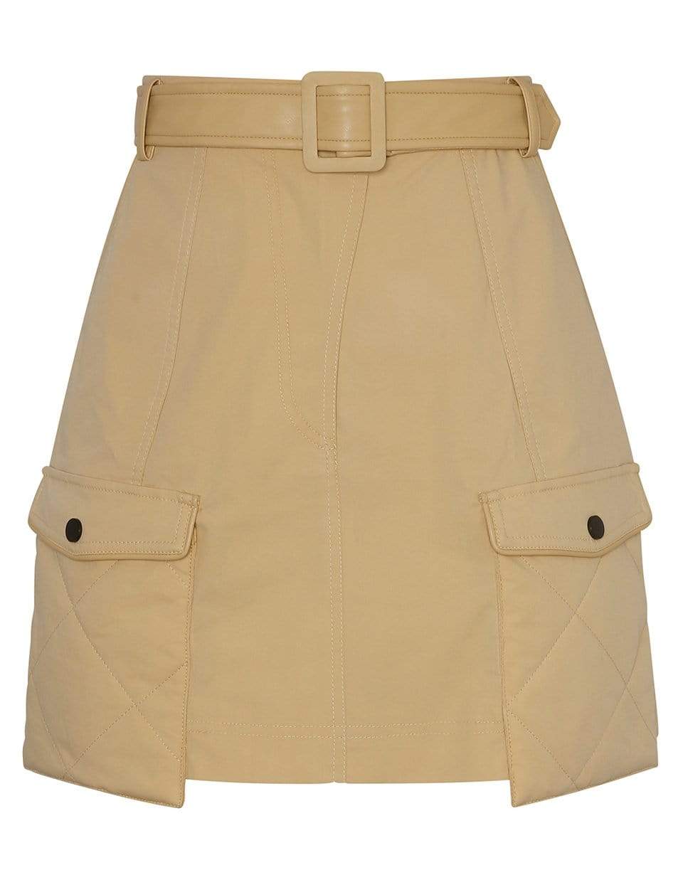 SIMKHAI-Elle Street Quilt Mini Skirt-