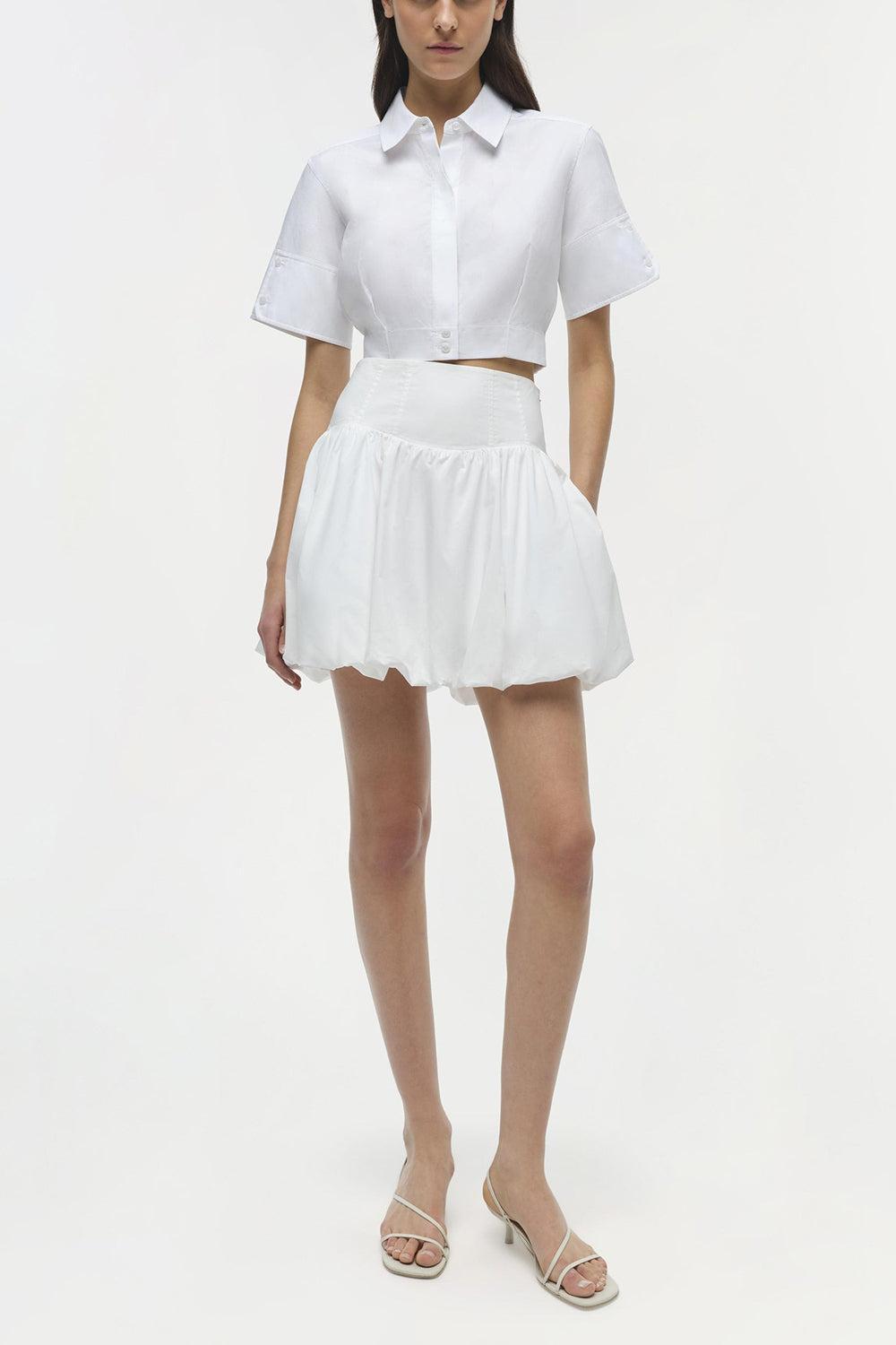 Pippa Skirt-WHITE-XS-CLOTHINGSKIRTMINI-SIMKHAI