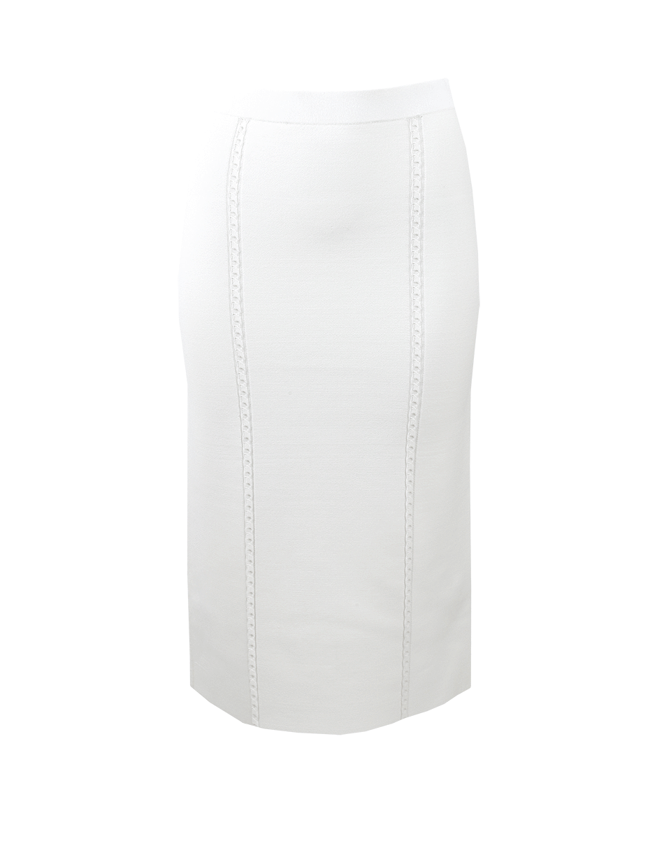 SIMKHAI-Cable Knit Pencil Skirt-
