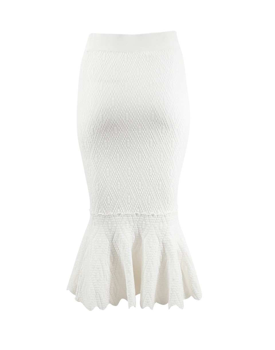 SIMKHAI-Diamond Texture Knit Skirt-