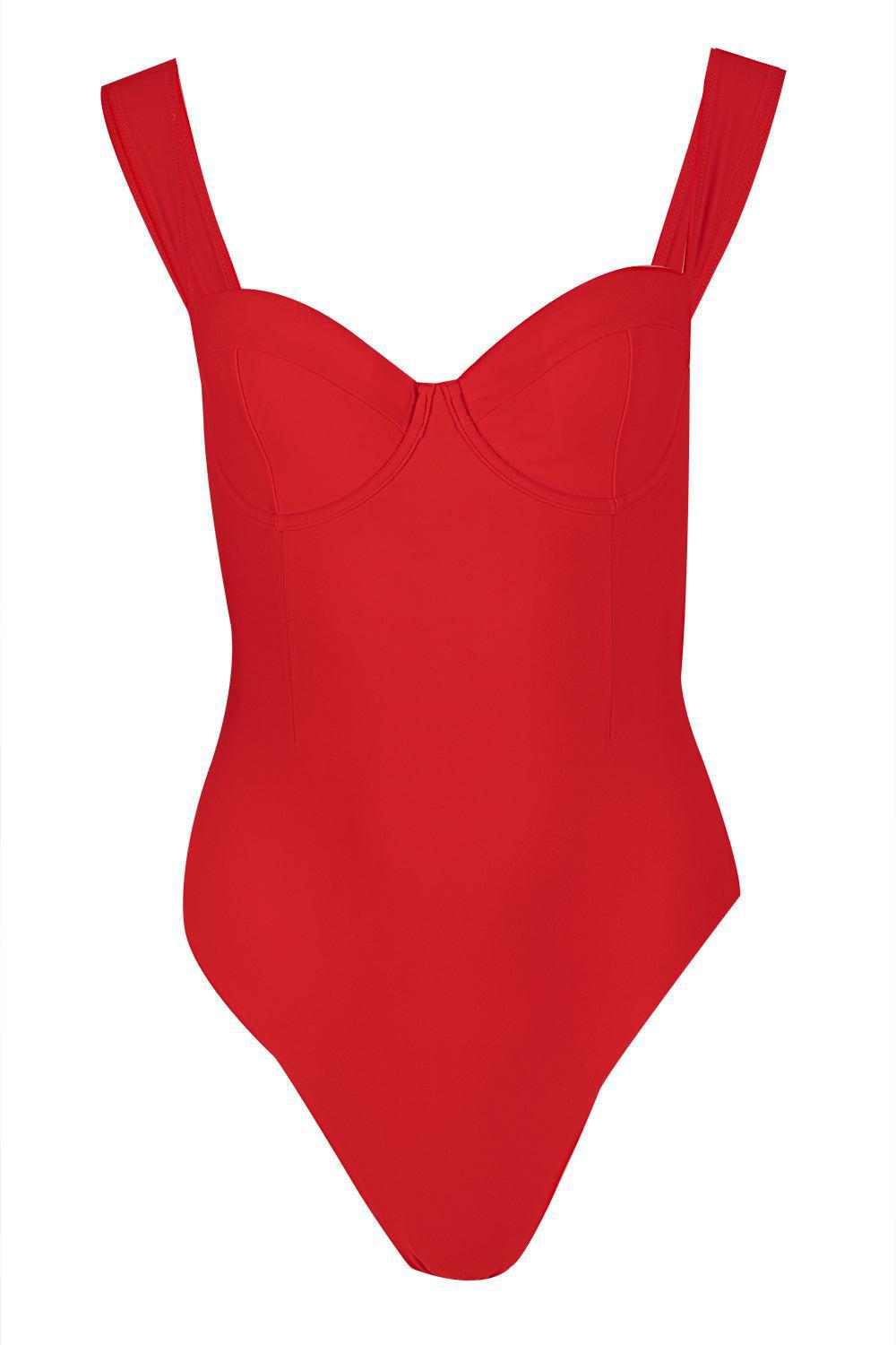 Kyle One Piece - Fiery Red-FIERYRED-XS-CLOTHINGSWIM-SIMKHAI