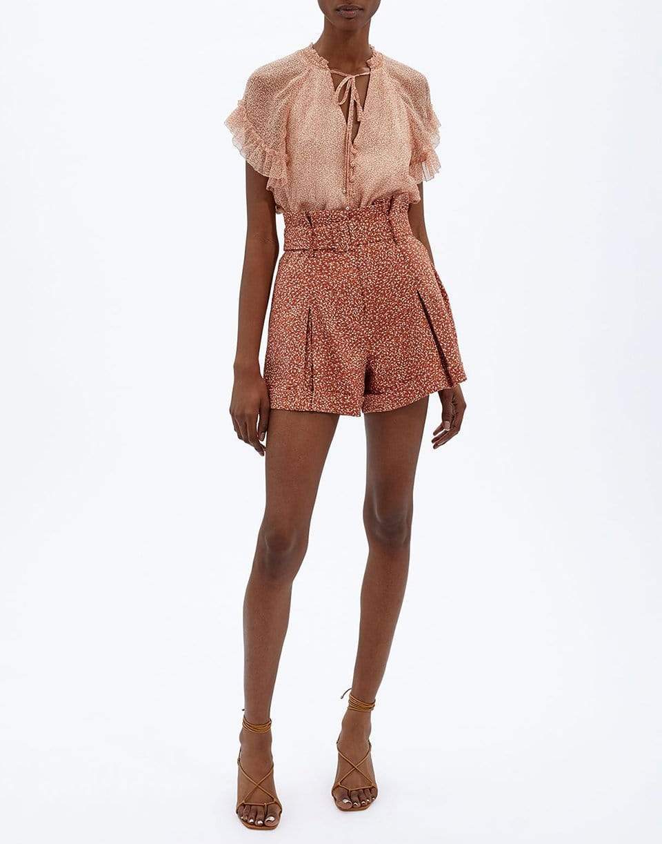 SIMKHAI-Nadia Ruffle Top-