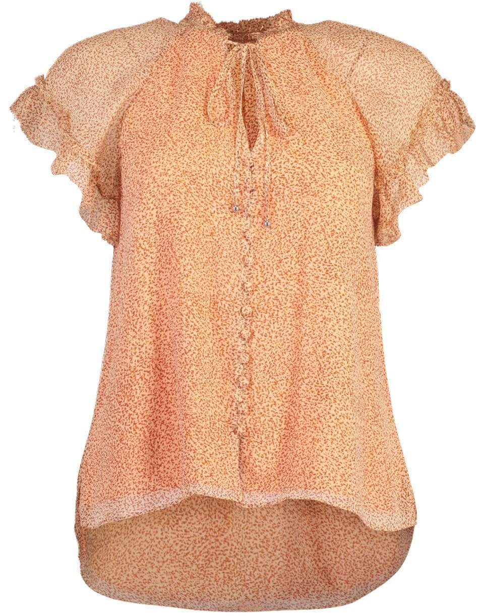 SIMKHAI-Nadia Ruffle Top-