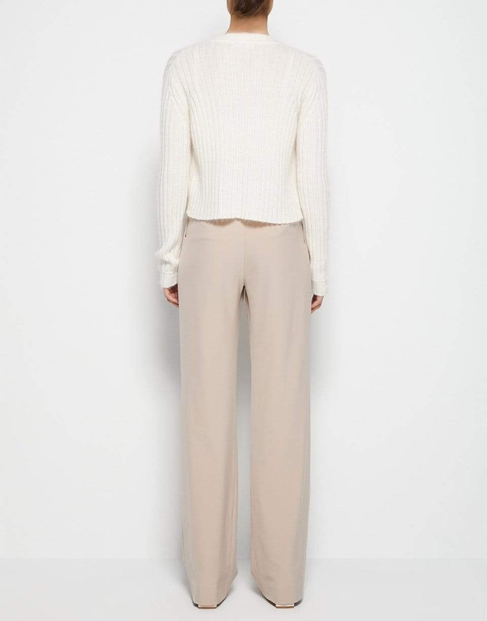 SIMKHAI-Maya Feathered Cardigan-