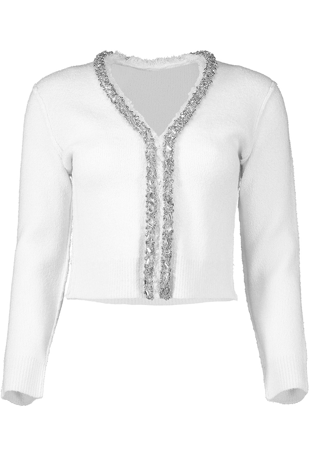 SIMKHAI-Lieghton Cardigan - Ivory-