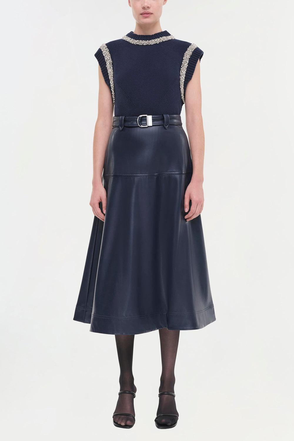 SIMKHAI-Joanae Pullover - Midnight-