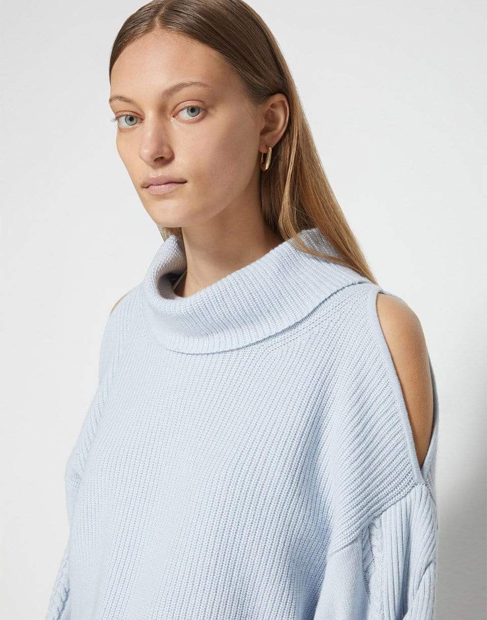 SIMKHAI-Chloe Ribbed Loungewear Top-