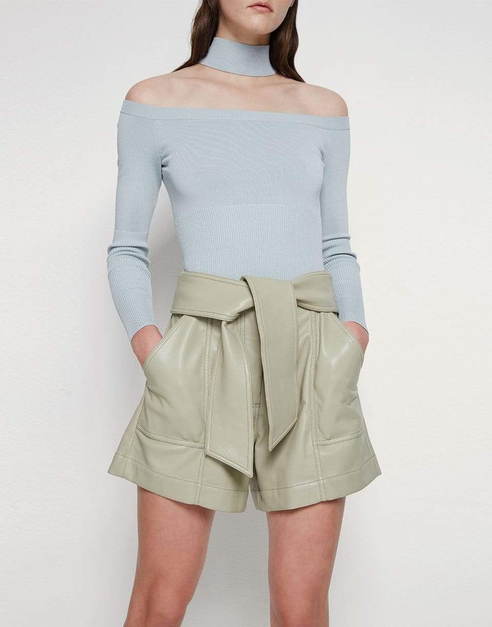 SIMKHAI-Tide Lila Cold Shoulder Pullover-