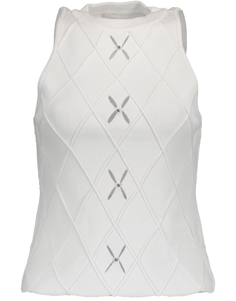SIMKHAI-Diamond Argyle Top-
