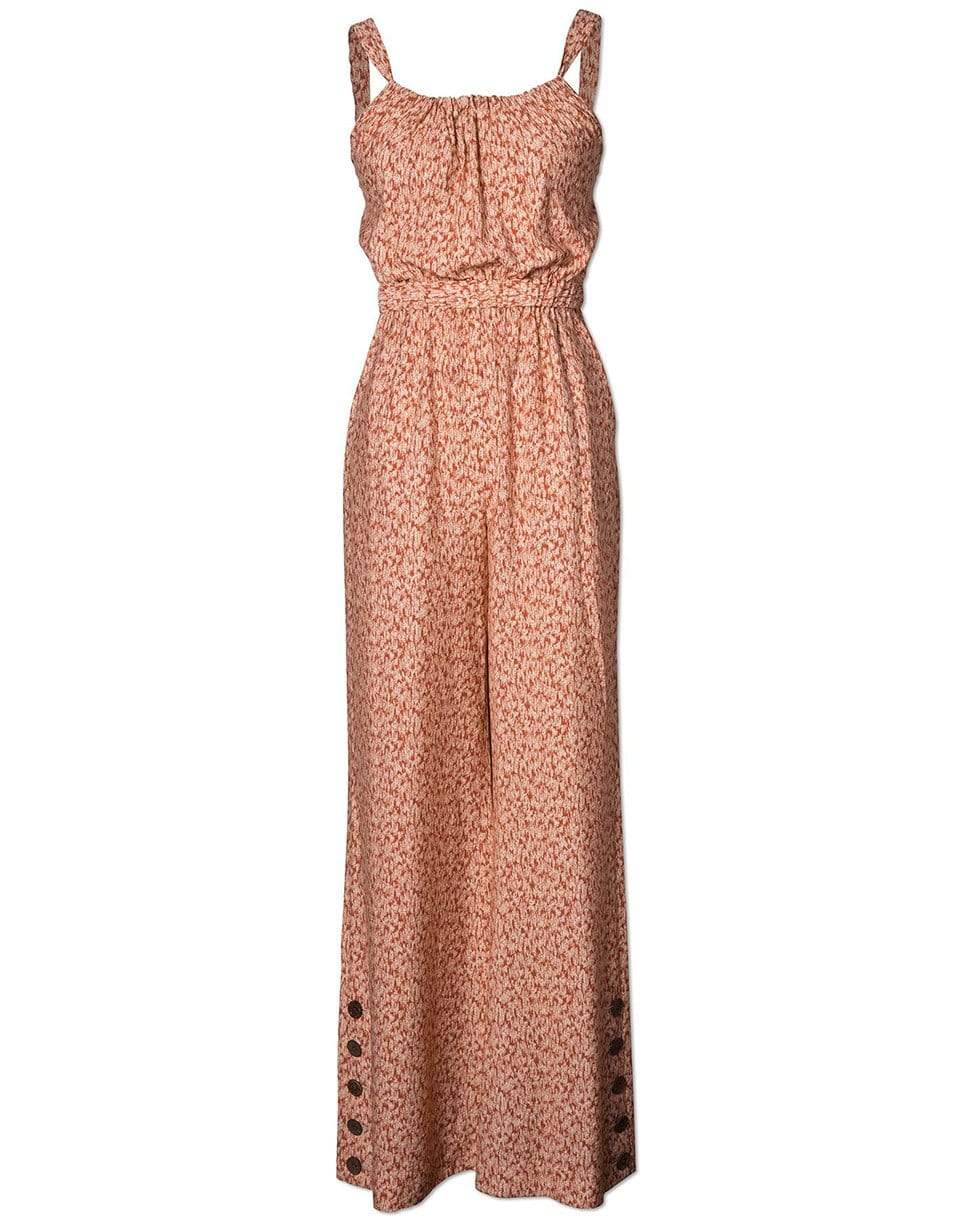 SIMKHAI-Serenity Organic Printed
Tie Back Jumpsuit-