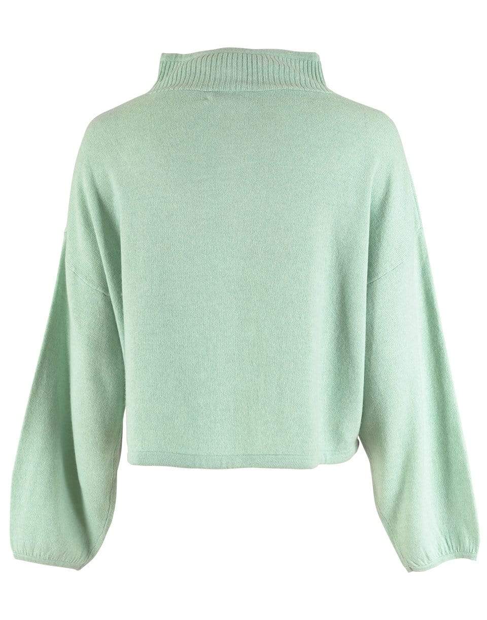 SIMKHAI-Hana Knit Half Zip Pullover-