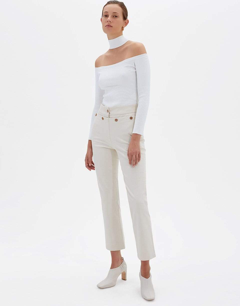 SIMKHAI-Lila Cold Shoulder Pullover-