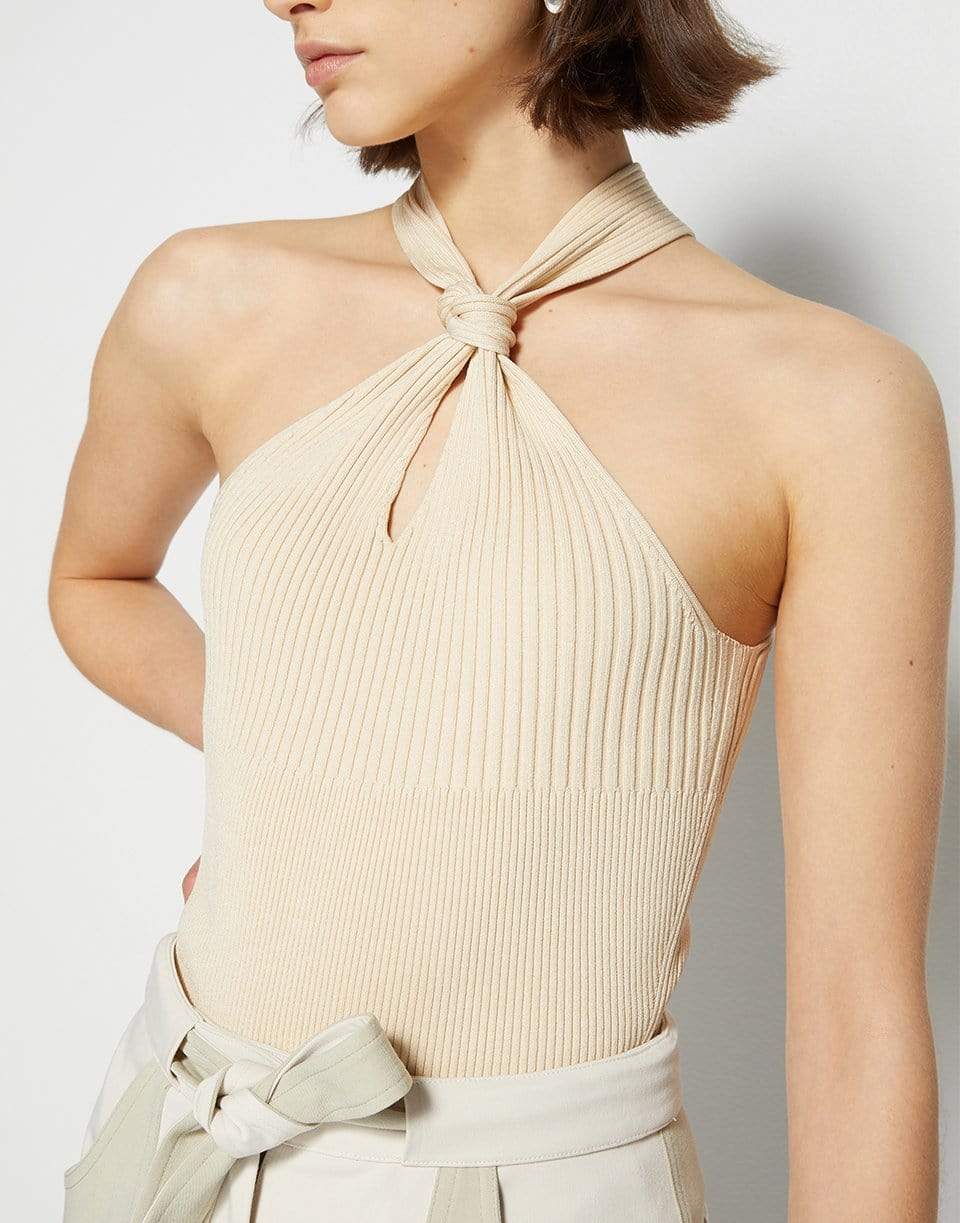 SIMKHAI-Andrea Compact Rib Tank Top-