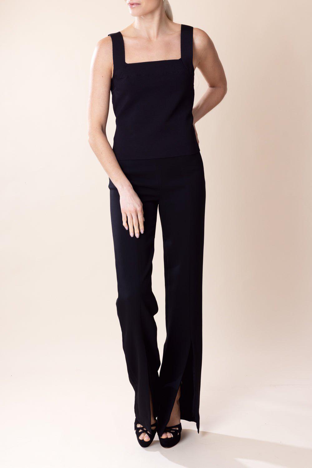 SIMKHAI-Madine Tank Top - Black-