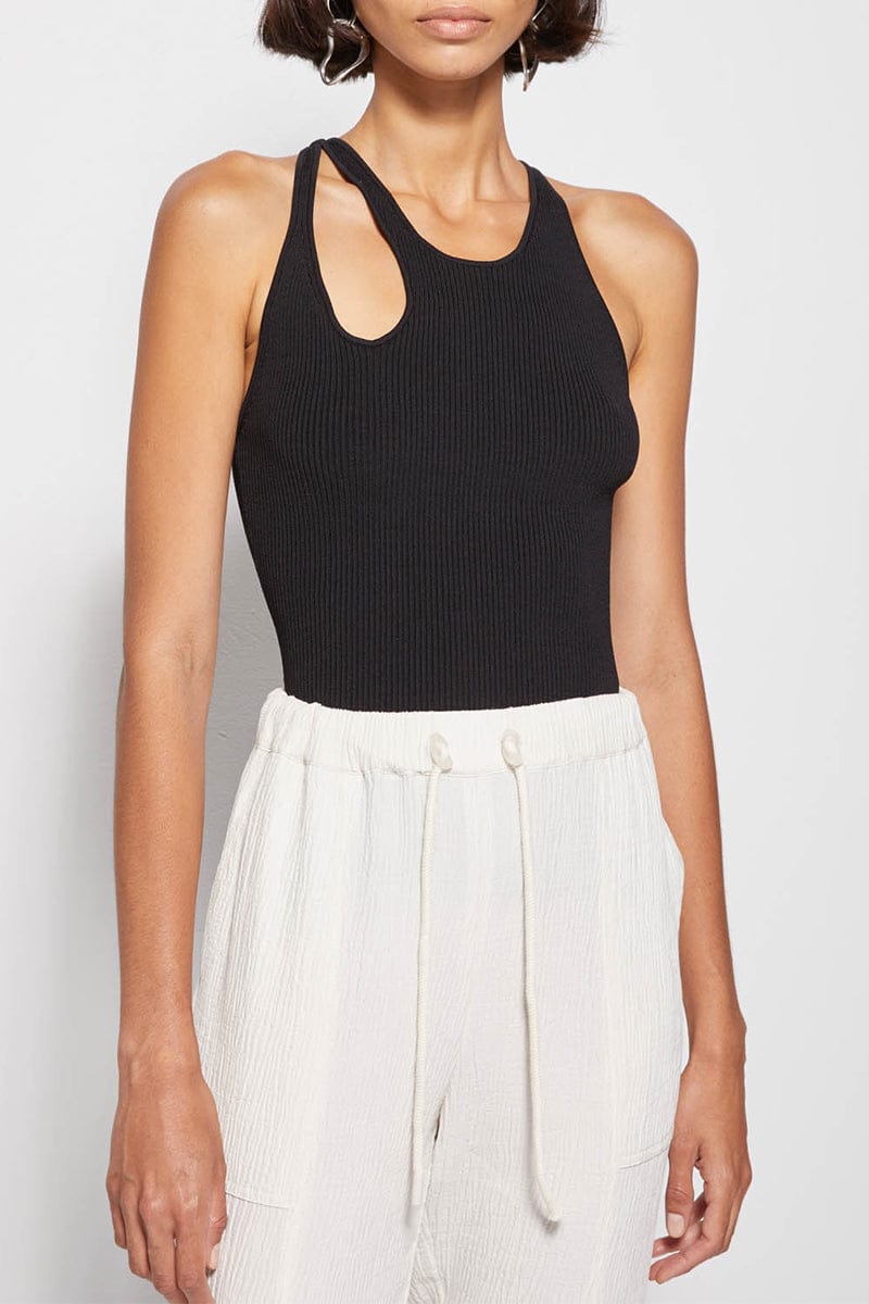 SIMKHAI-Marti Cut Out Tank Top-