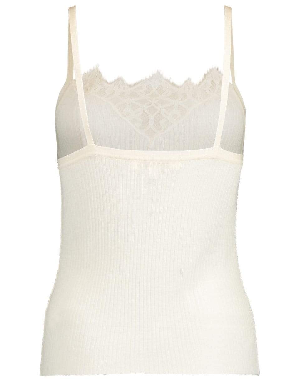 SIMKHAI-Ecru Rylee Cashmere Tank-