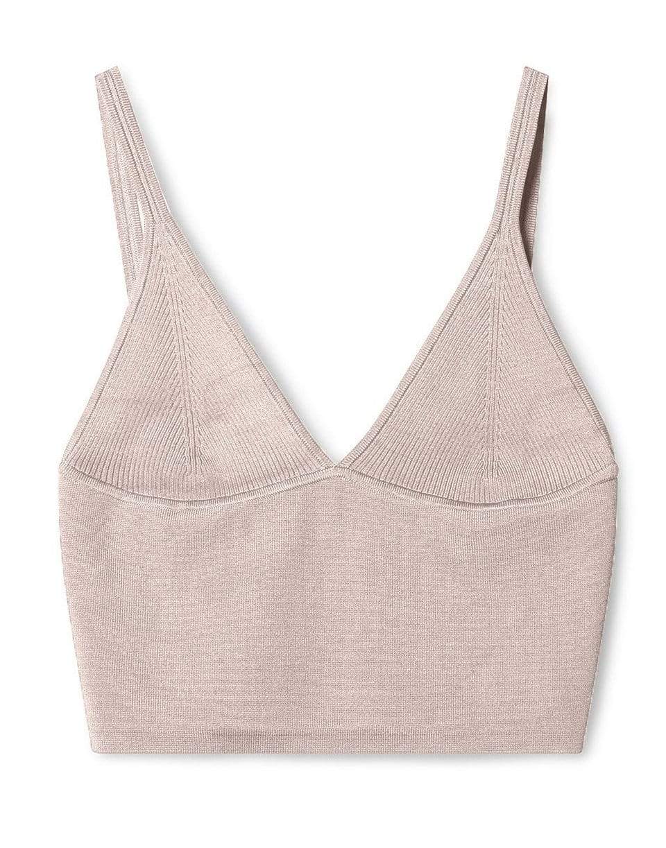SIMKHAI-Lana Compact Knit Bustier 
Tank-