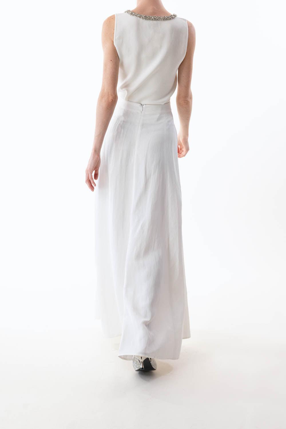 SIMKHAI-Marceline Tank - Ivory-