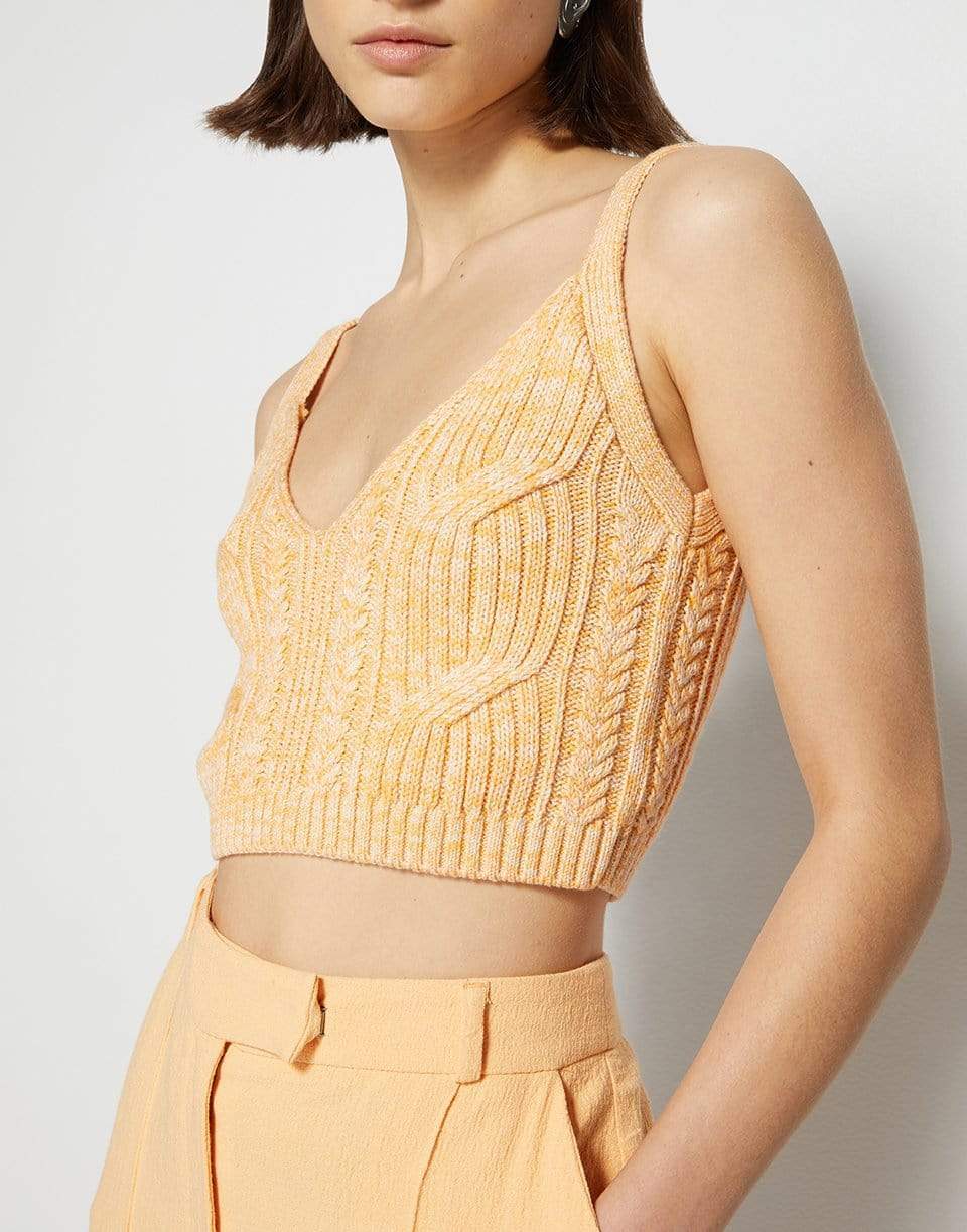 SIMKHAI-Rae Open Cable Bralette-