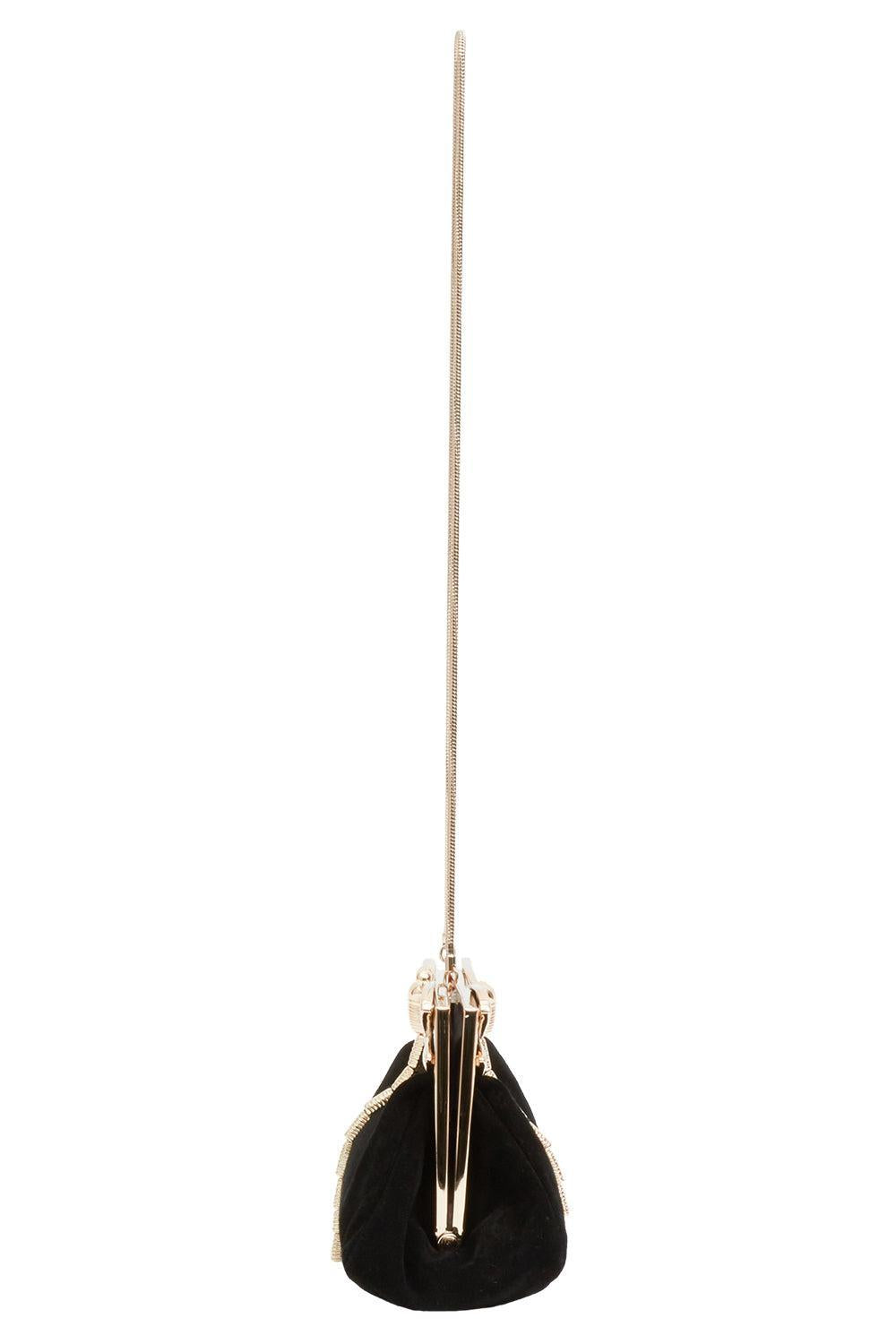 Lula Dragonfly Clutch Bag-BLACK-HANDBAGCLUTCHES-SIMKHAI