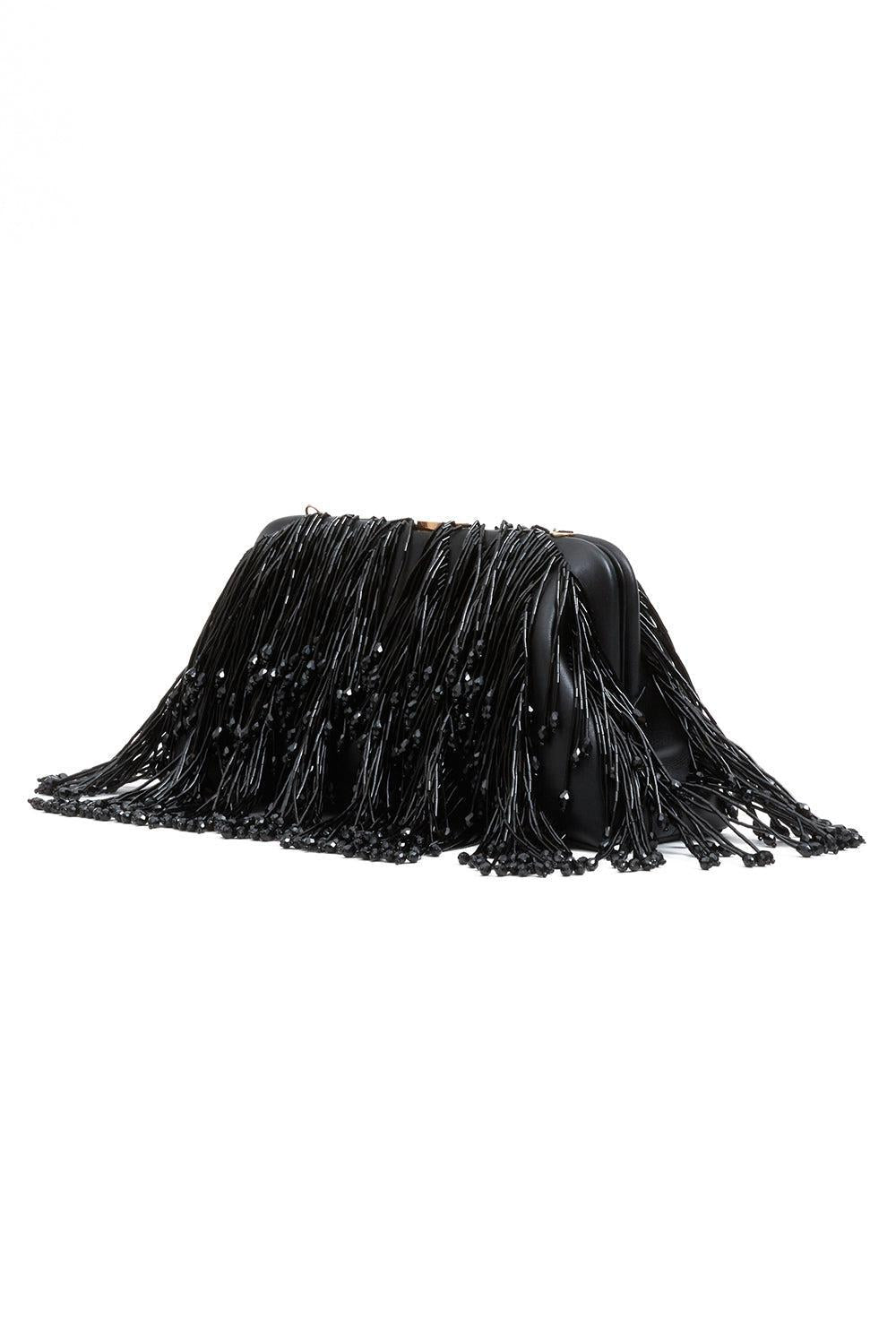 Pia Clutch Bag-BLACK-HANDBAGCLUTCHES-SIMKHAI