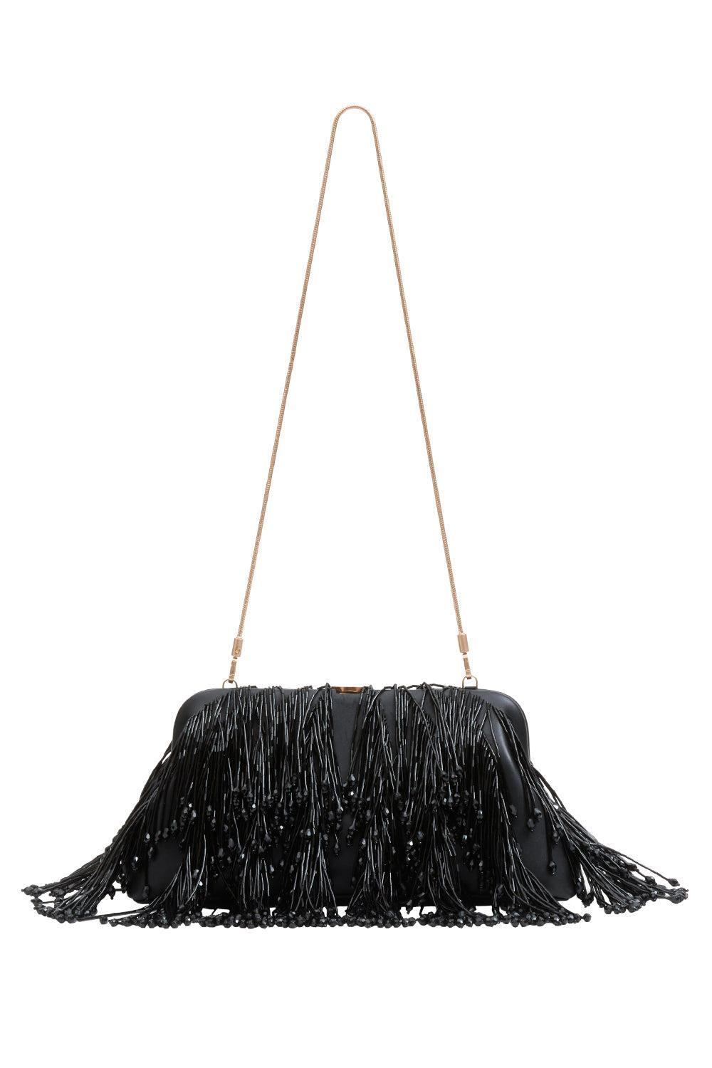 Pia Clutch Bag-BLACK-HANDBAGCLUTCHES-SIMKHAI