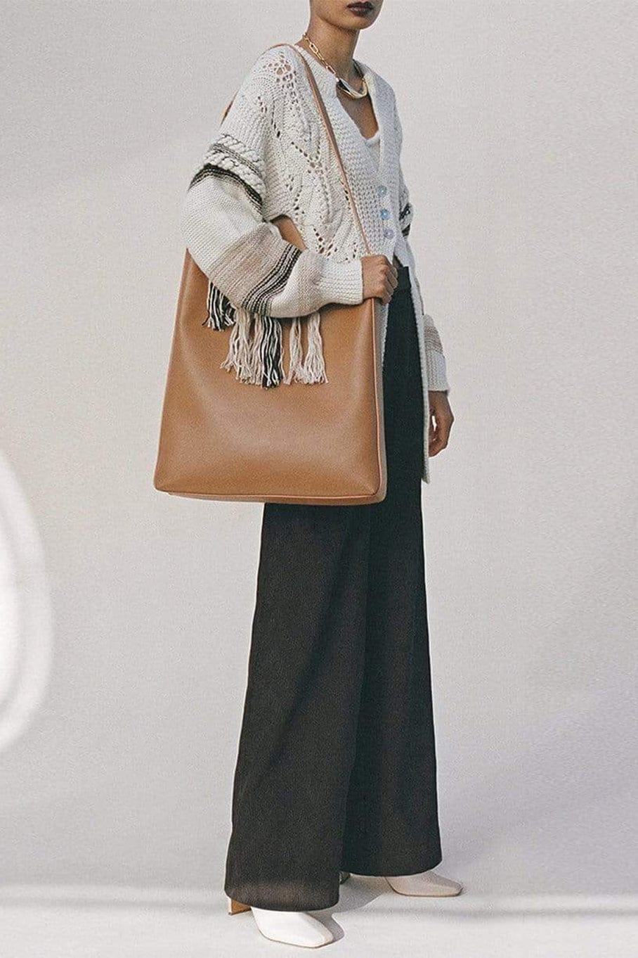 SIMKHAI-Maxi Lune XXL Shopper Bag-CANYON