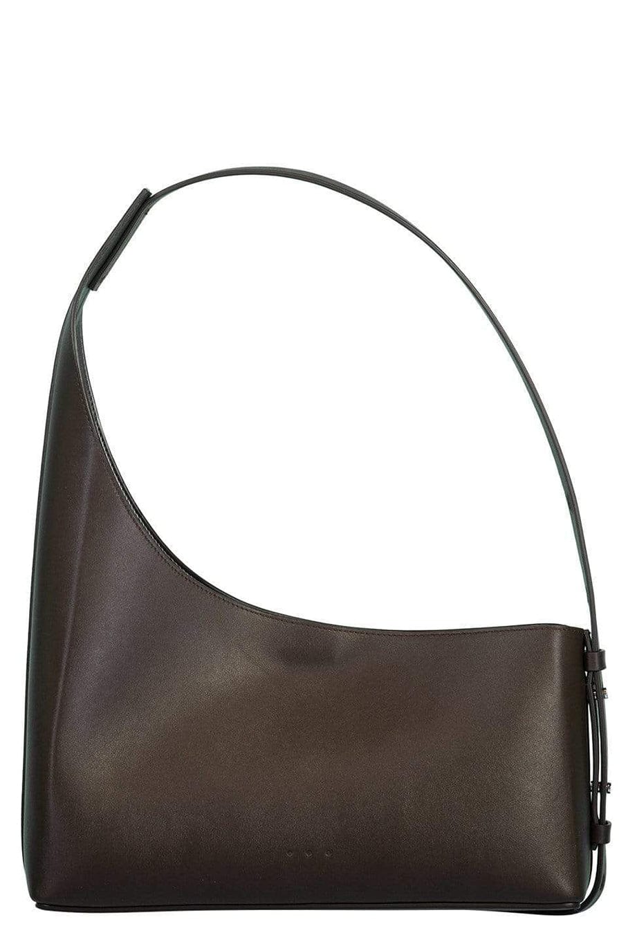 SIMKHAI-Demi Baguette Bag - Crimson-CRIMSON