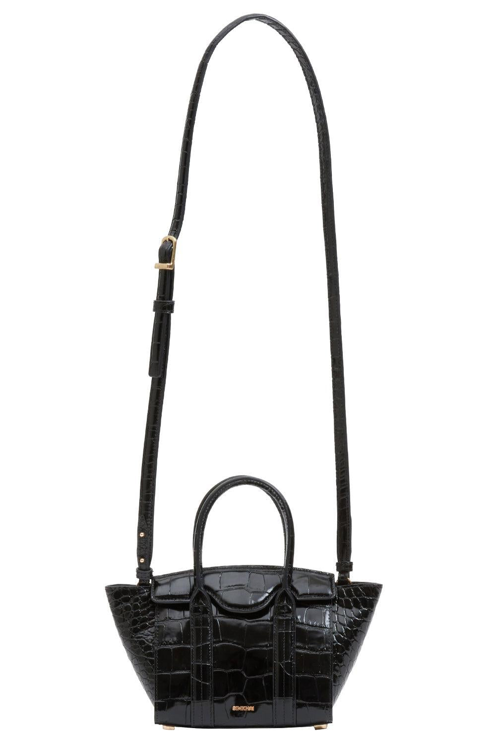 Nicola Mini Tote Bag-BLACK-HANDBAGTOTES-SIMKHAI